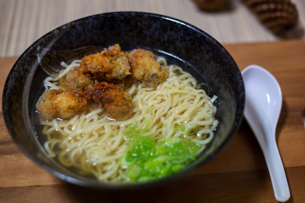 マヨ牡蠣フライラーメン