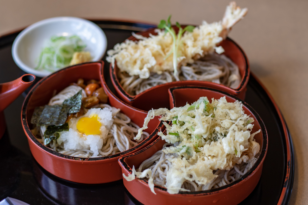 冷たい蕎麦の季節