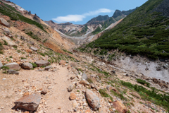 登山道の終わり