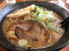 ラーメンの湯気