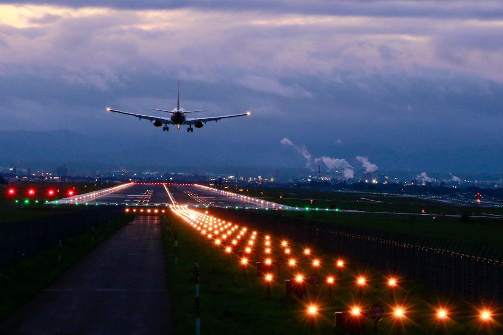 夏の旭川空港