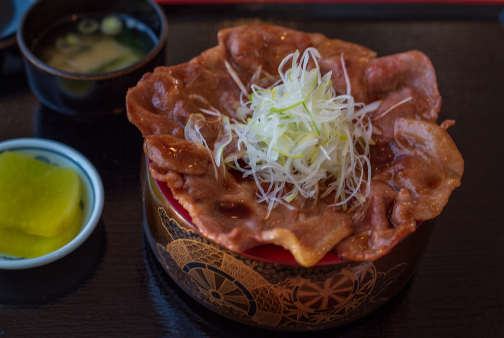 本当に震えた豚丼