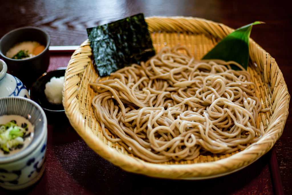 新蕎麦  三立て