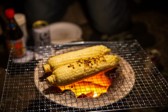 トウキビ食べたら帰るね