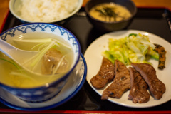 仙台牛タン定食ハーフサイズ