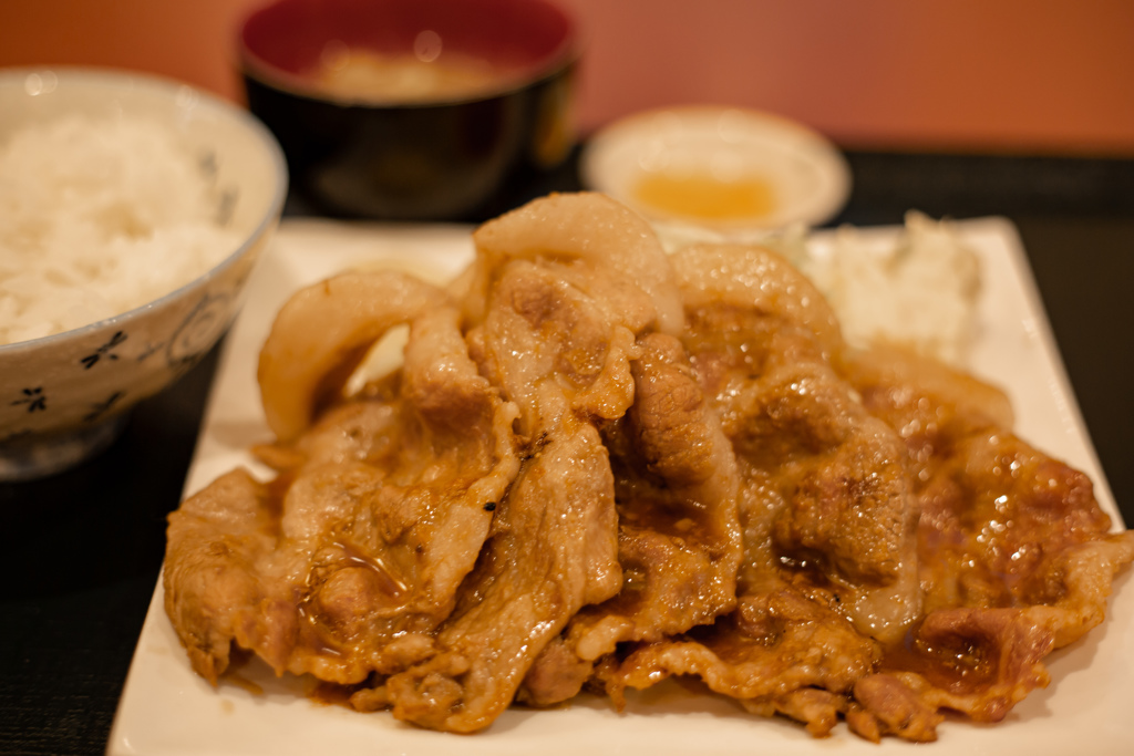 美瑛だいまる　生姜焼き