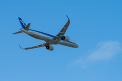 米子鬼太郎空港　ANA離陸