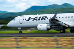 出雲空港　J-AIR