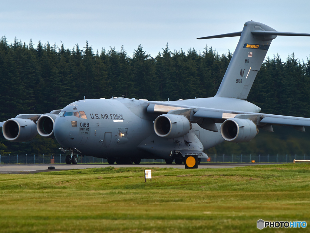 アメリカ空軍 C-17A グローブマスターⅢ 99-0168 @横田基地