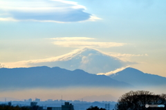 曇った富士山もまた良し