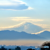 曇った富士山もまた良し