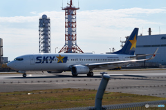 Skymark Airlines Boeing 737 JA73NM @羽田空港