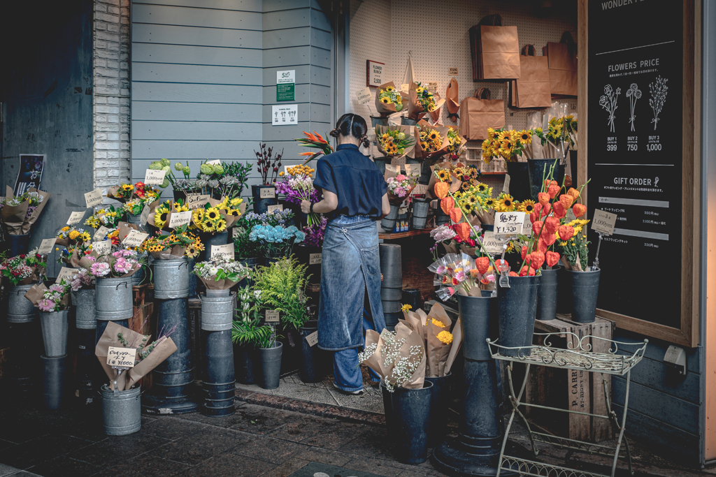 Pick flowers