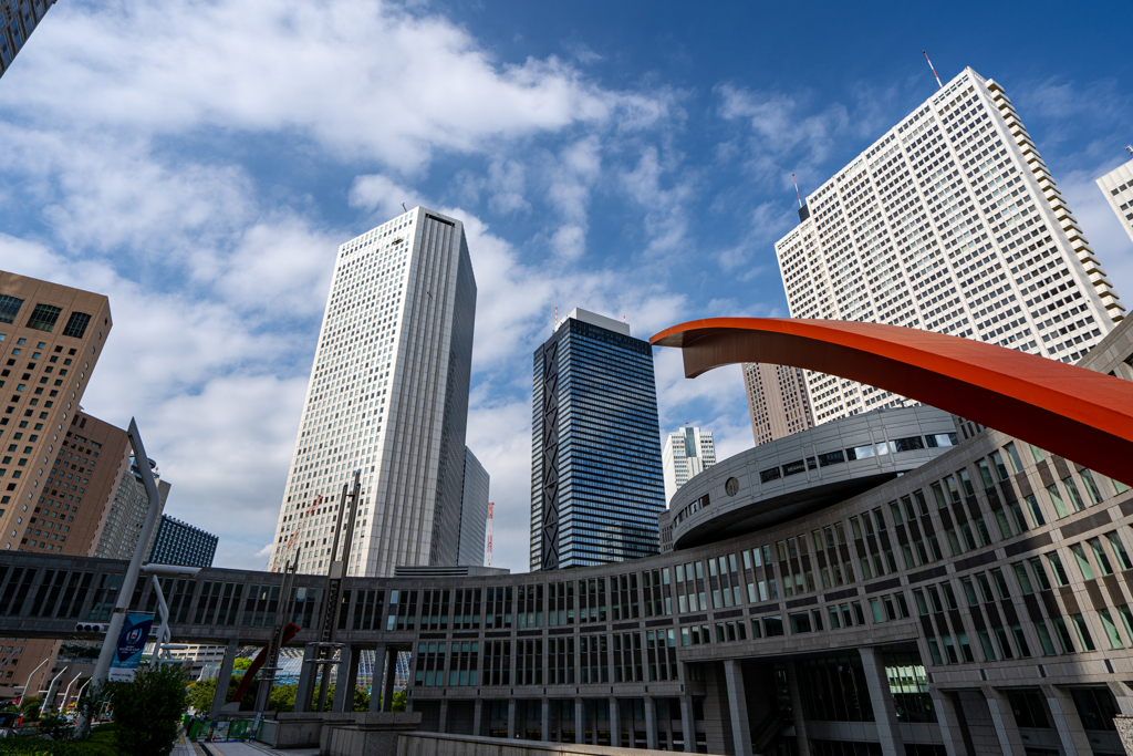 新宿の空