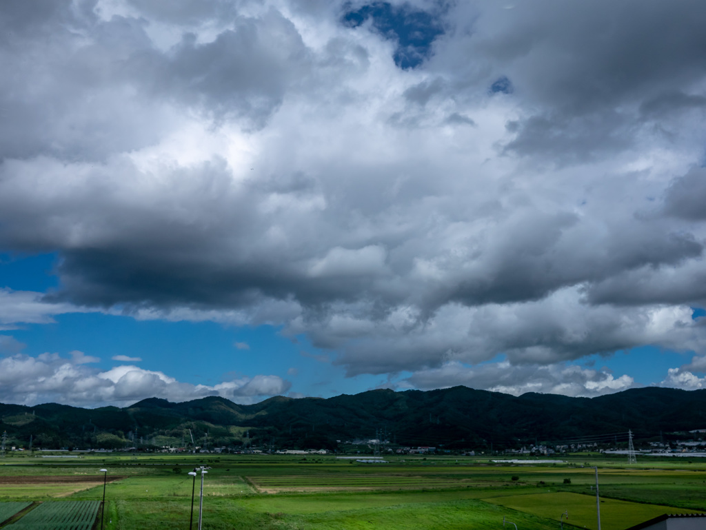 震災前日