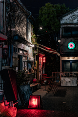 Midnight Behind the Sign