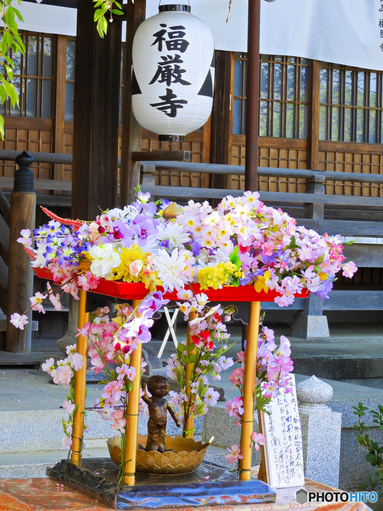 福厳寺の花堂