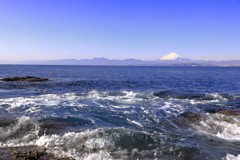 富士山と海岸