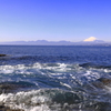 富士山と海岸