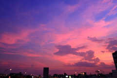 ２０１８年７月２２日（日）夕焼け