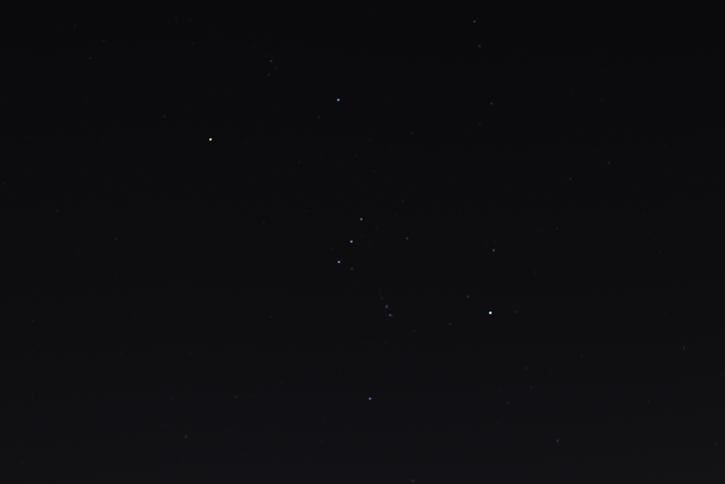 初めての星撮影