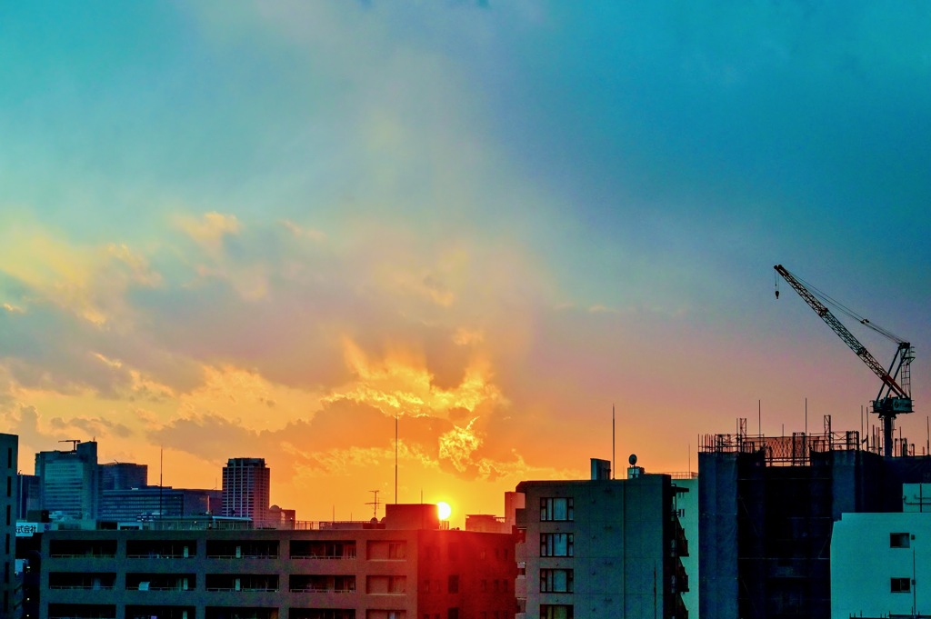 「黄昏時の空」DSC_5096-2