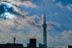 「空と雲と太陽」