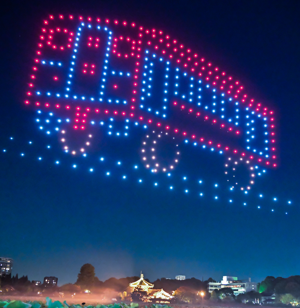 「ドローンショウ」-3