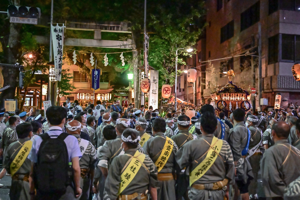 「「令和4年 鳥越まつり」夜祭り-3