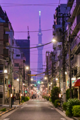 「東上野からの眺め」(2022/06/18撮影) 