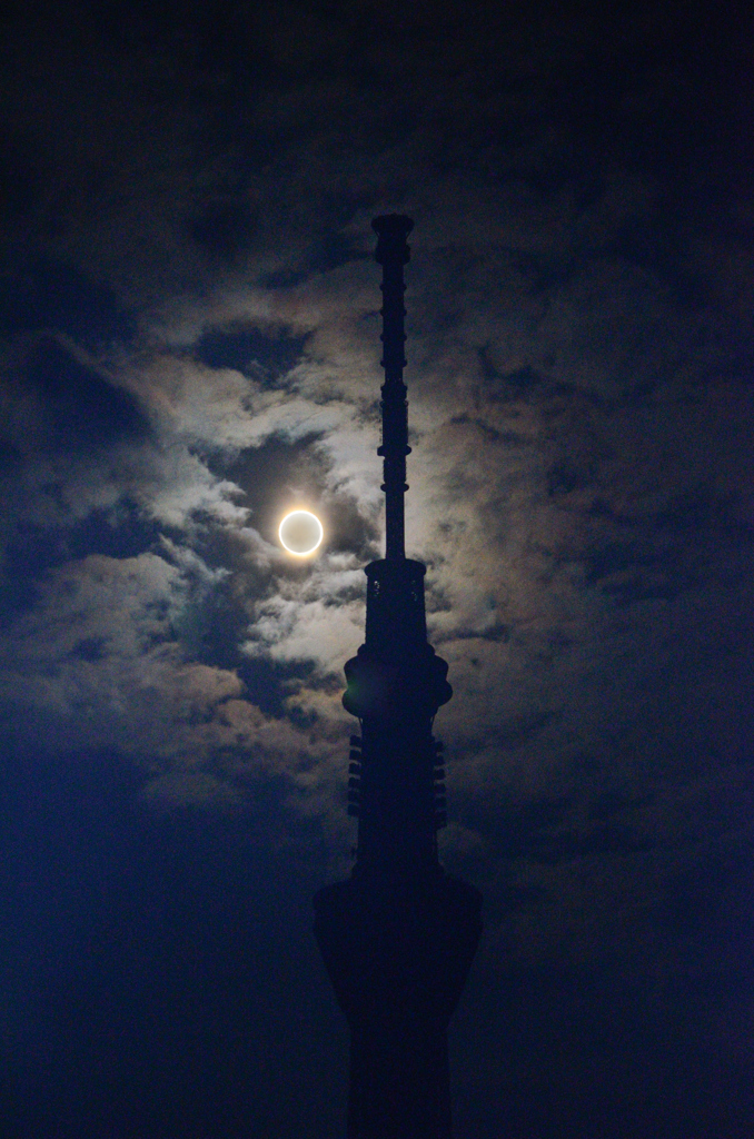 【過去のこの日の思い出】2012.5.21撮影。 「金環日食」