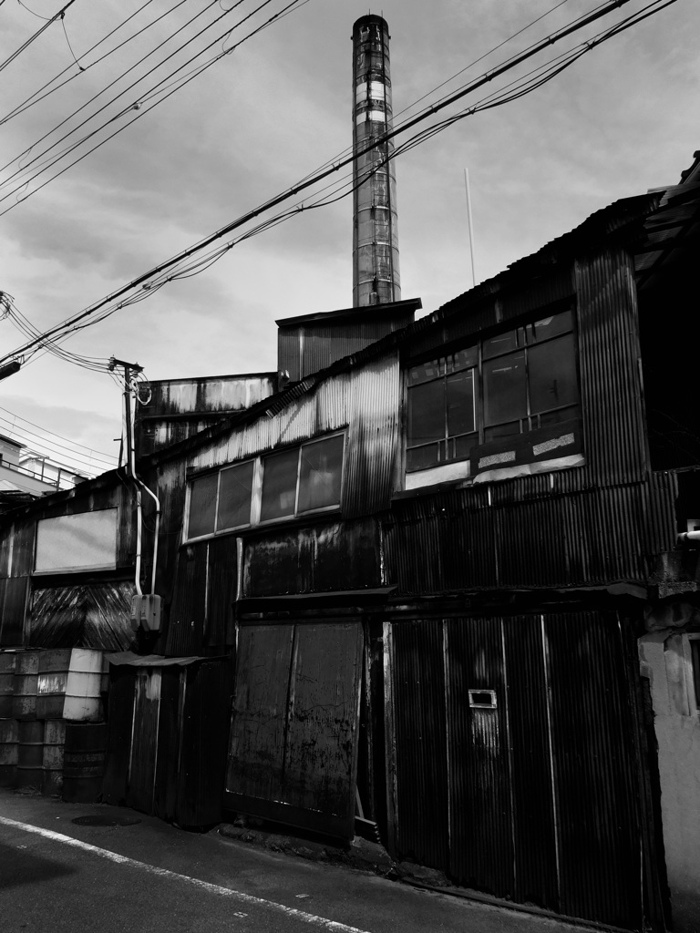 煙突の見える風景