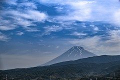 本日早朝の富士