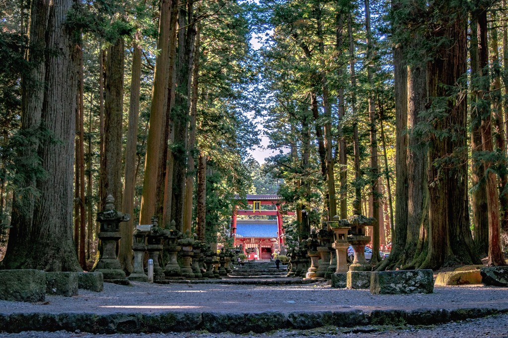 富士浅間神社参道