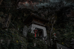 江島神社の夜