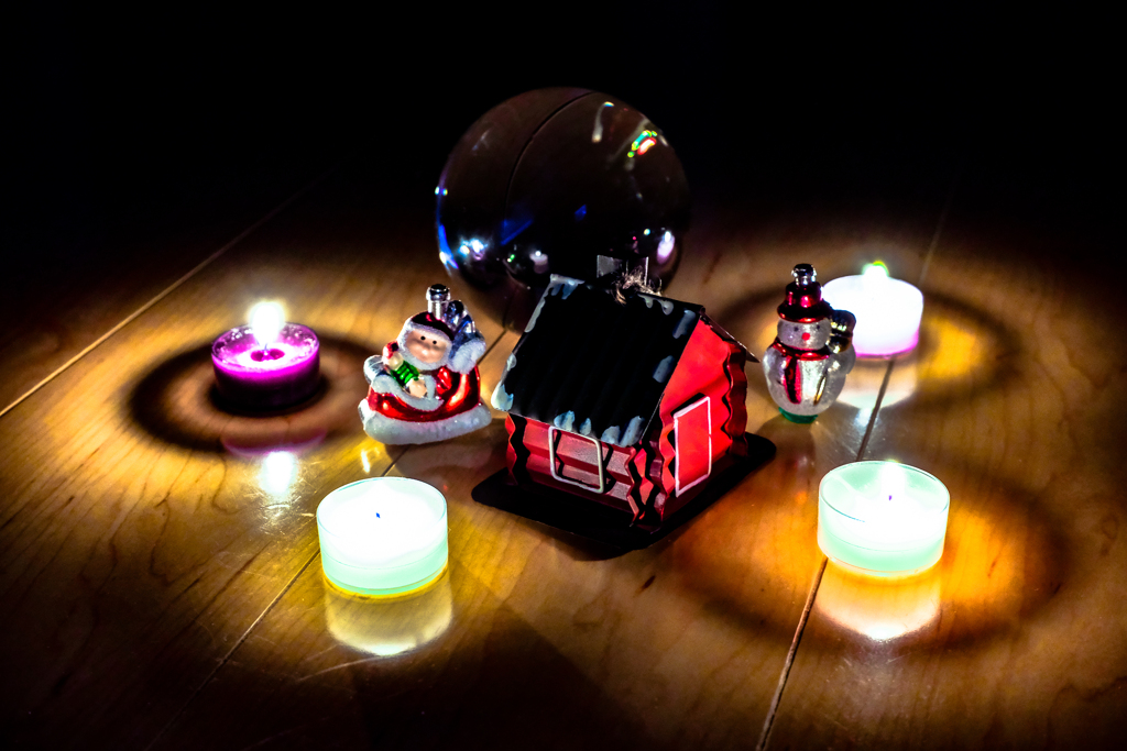 winter candles