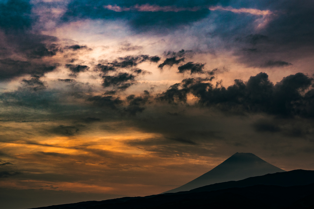 evening sky after the rain