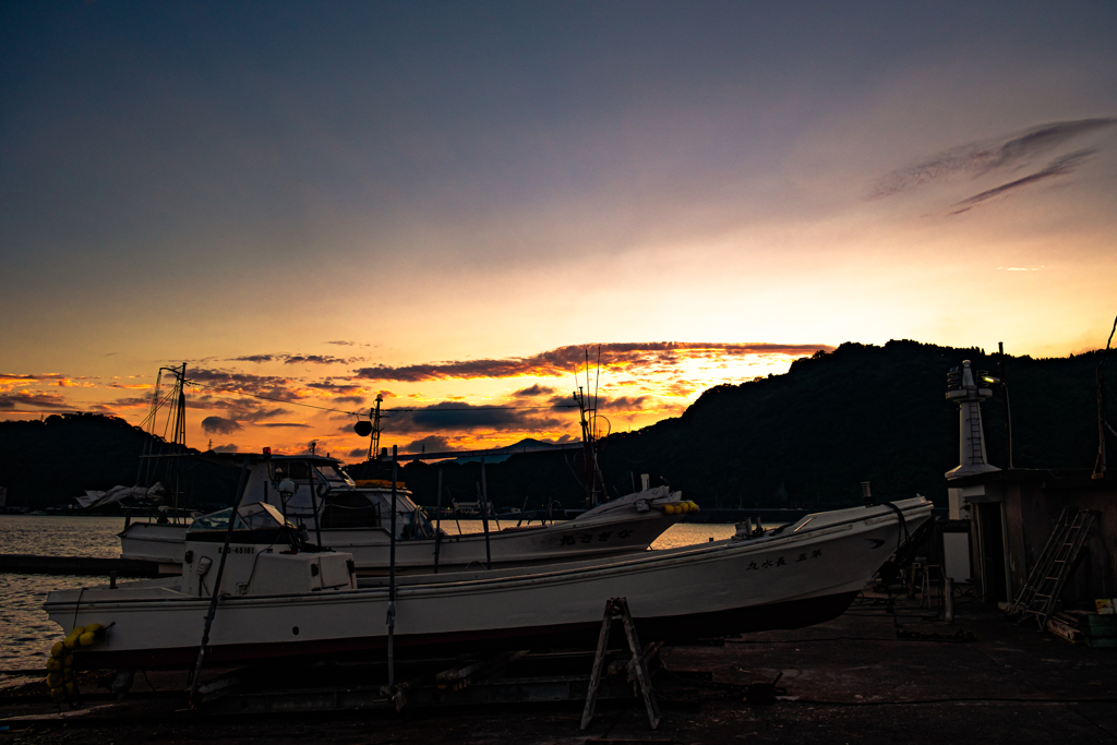 sun goes down_