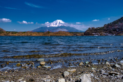 湖岸のスナップ