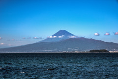 海と富士