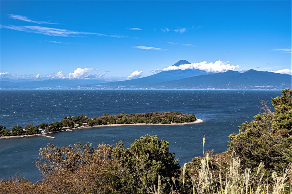 海は荒波大瀬崎