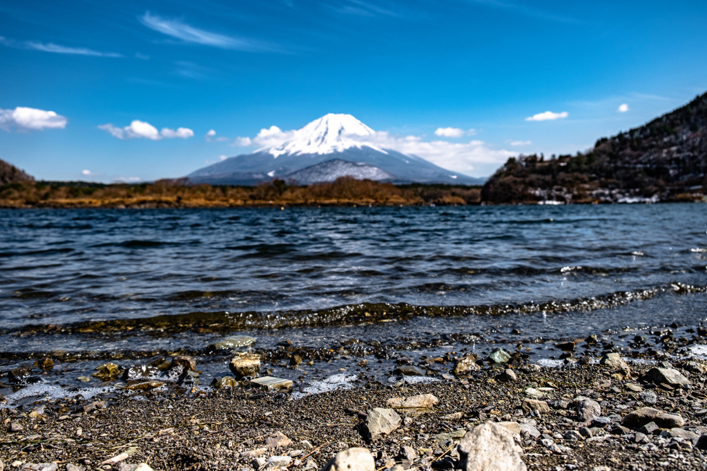 透明な湖水