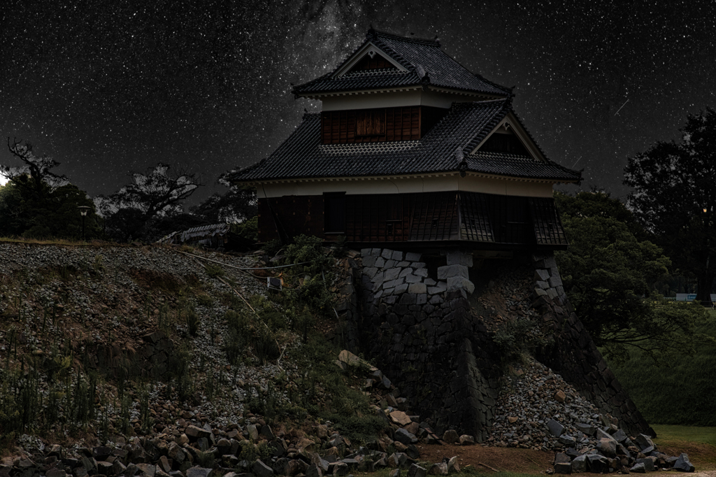 不屈の石垣・清正の石垣