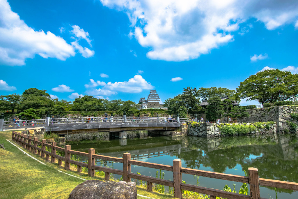 夏空と世界遺産