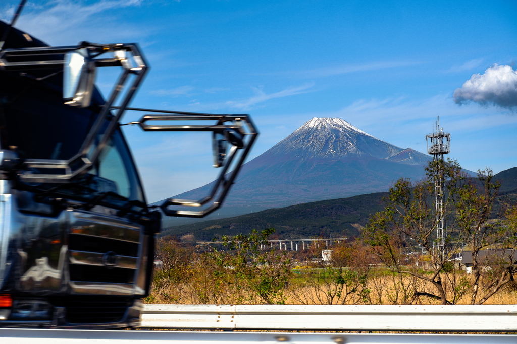 車窓の富士