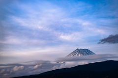 ３月初日の富士山