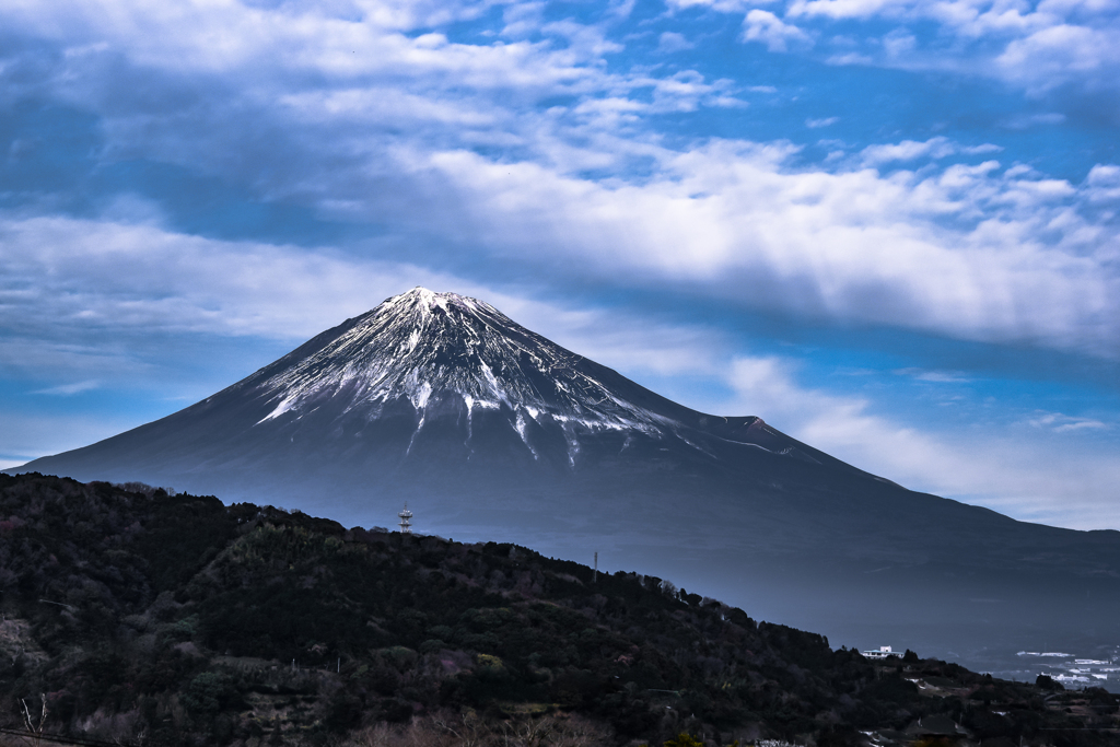 富士川にて