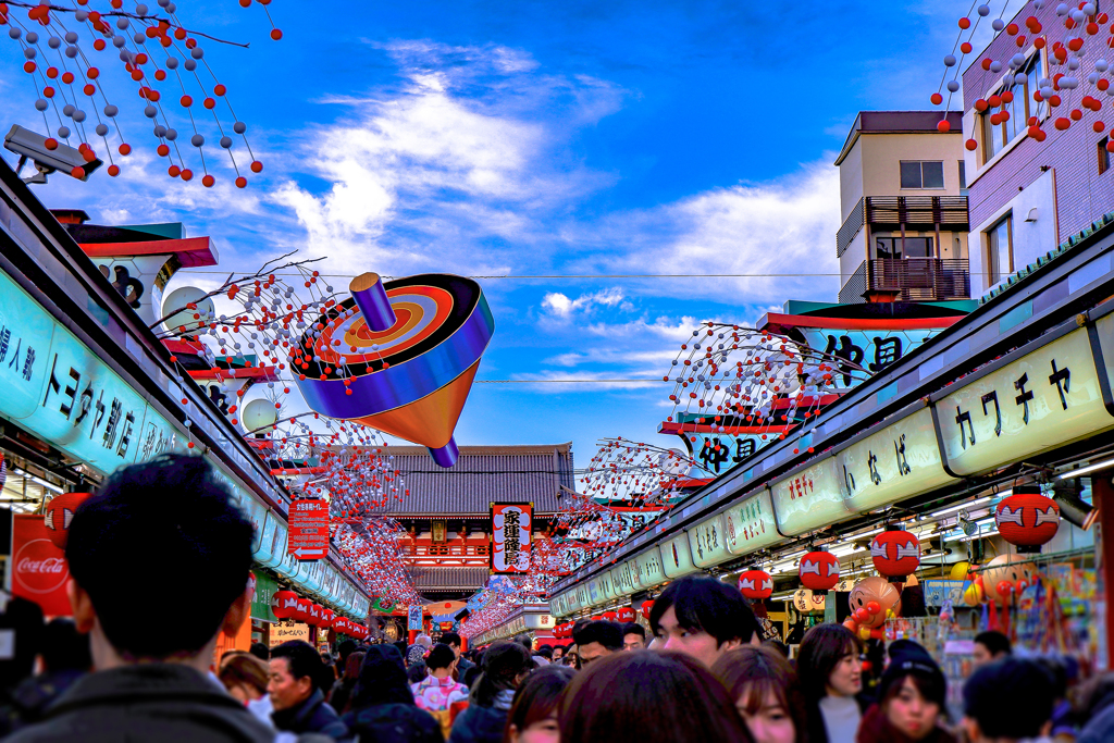 浅草仲見世通り