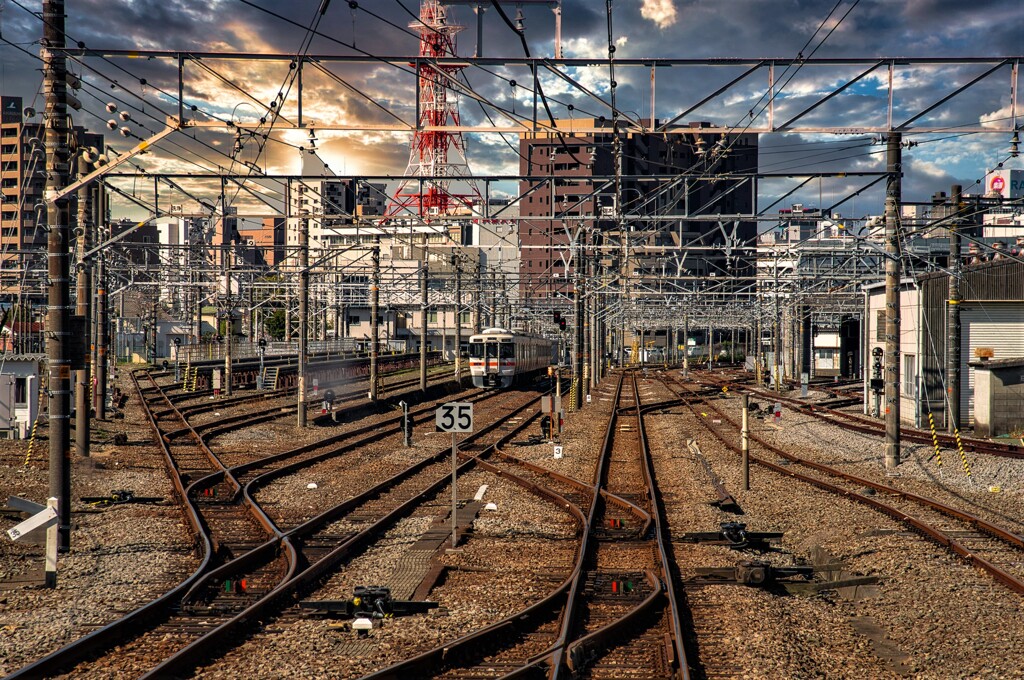 ＪＲ沼津駅入線