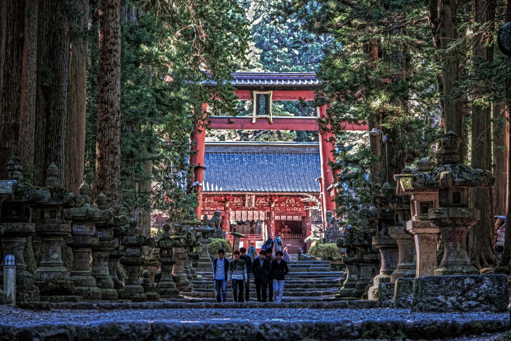 富士浅間社参道